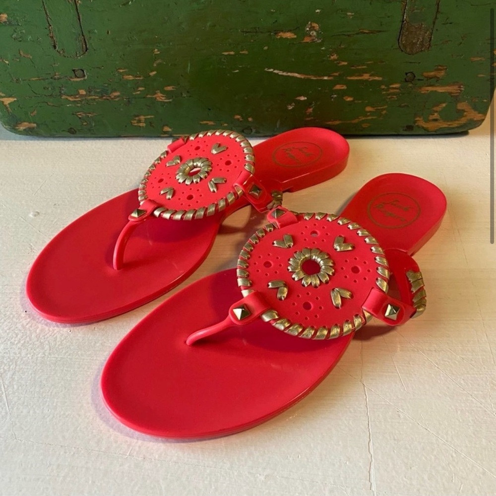 Jack Rogers Jelly Sandals Women’s 9